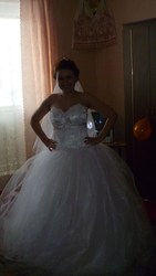 свадебное платье 42 размер